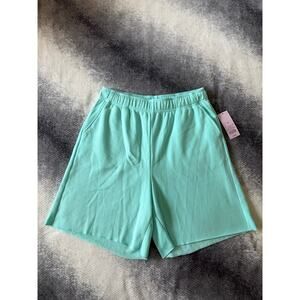 Wild Fable Target Aqua Blue Bermuda Casual Lounge Shorts Women Size Medium NWT